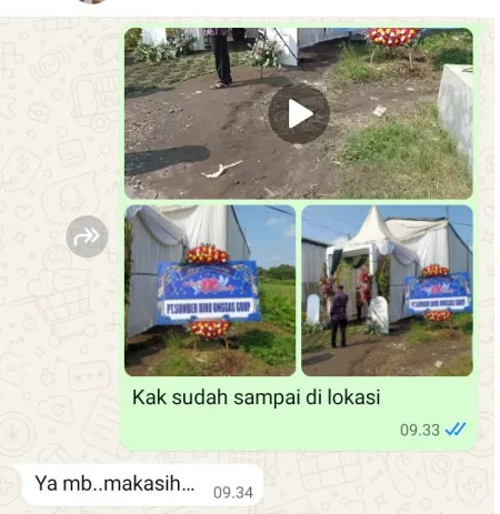 Pengiriman Karangan Bunga Karanggetas Bangodua